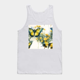 Butterflies Watercolor 20 - Two-Tailed Swallowtailed Tank Top